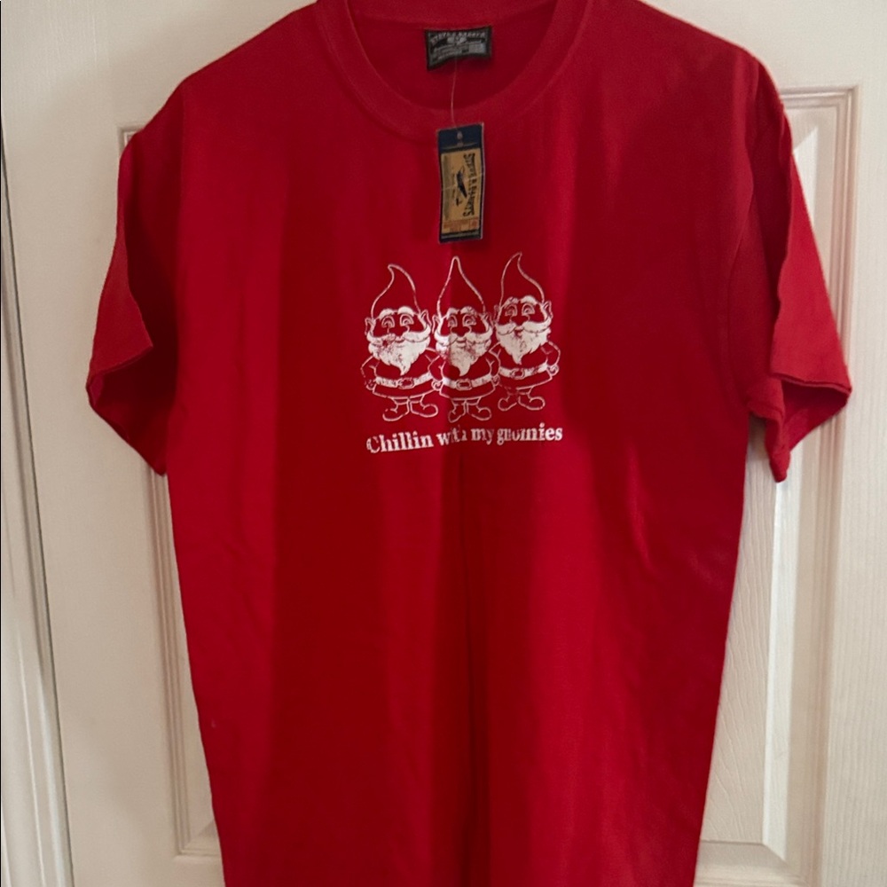 Steve & Barry's Red Gnome Graphic T‑Shirt